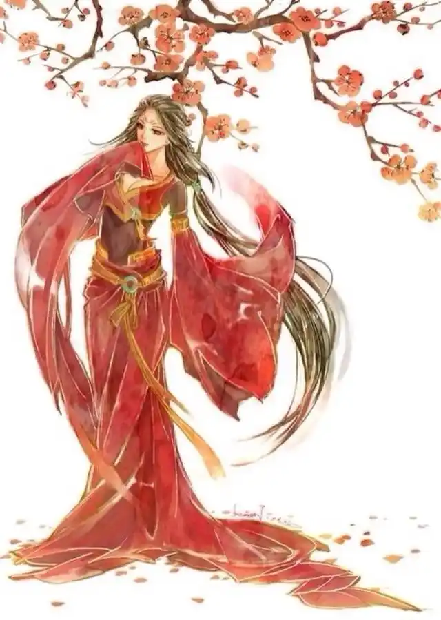 彼岸花.唯美古风动漫女孩图片