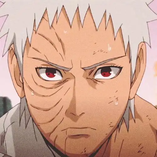 火影忍者带土帅气头像,从小帅到大的土哥拿走不谢