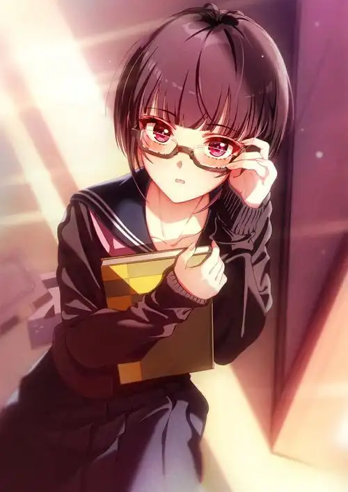 p站美图推荐——下半框眼镜特辑-动漫之家新闻站