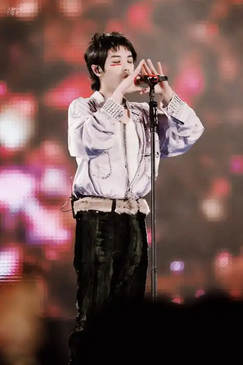 华晨宇在跨年现场的一个举动让无数人潸然泪下