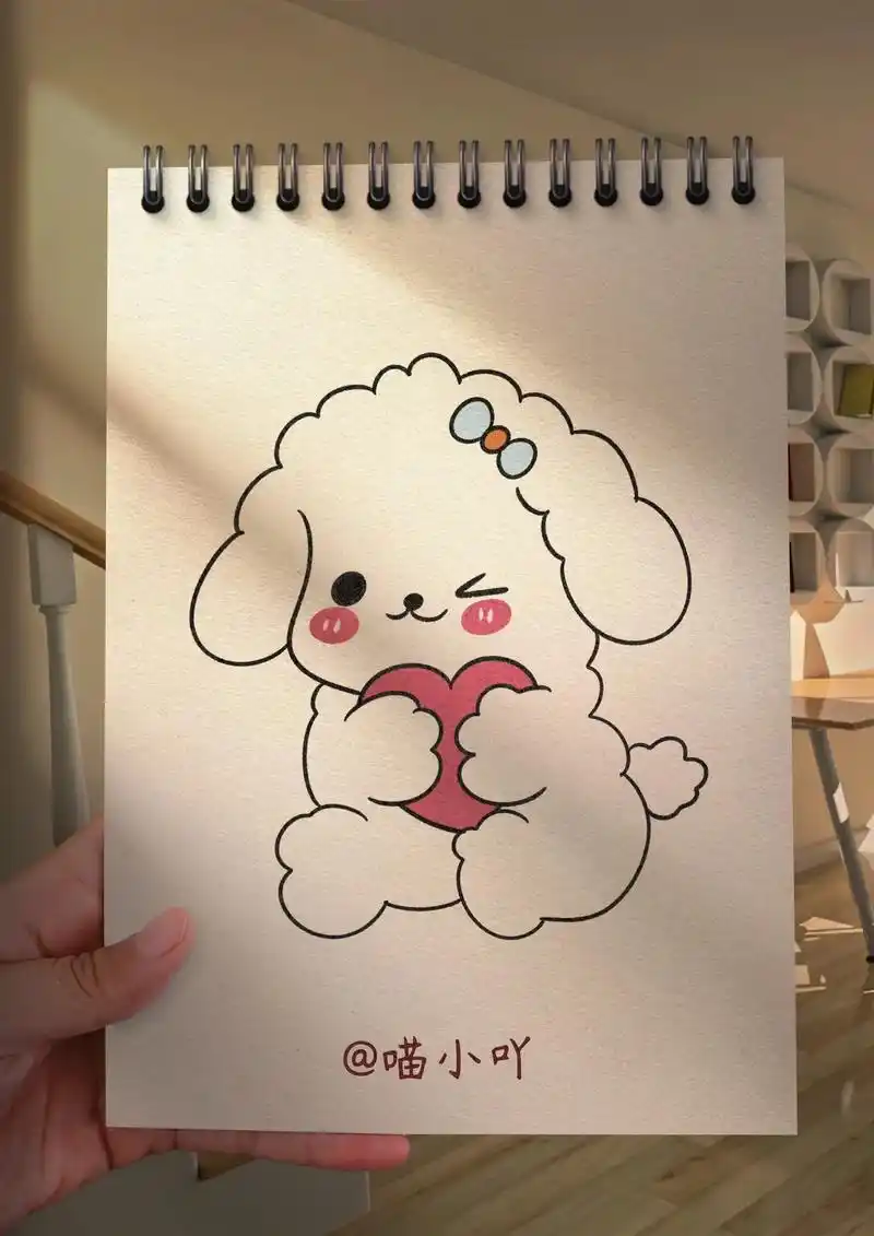 超简单的小羊简笔画来咯#简笔画 #一学就会系列 - 抖音