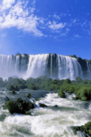 庐山瀑布瀑布自然风光美景奇怪gif动图_动态图_表情包下载_soogif