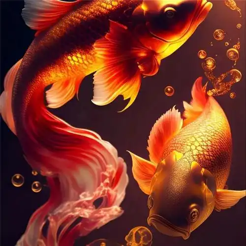 锦鲤头像图片吉利 高清适合做微信头像的锦鲤图片_微信头像_头像屋