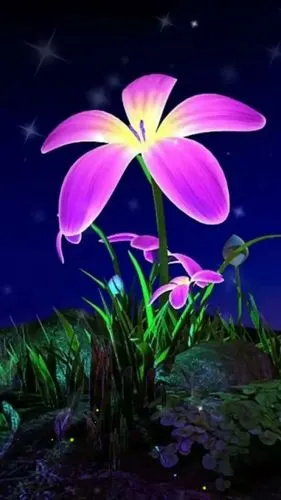 花儿动态壁纸_高清竖屏视频下载-火萤壁纸