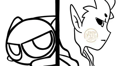 手绘小黑动漫人物图(手绘小黑动漫人物图片大全)