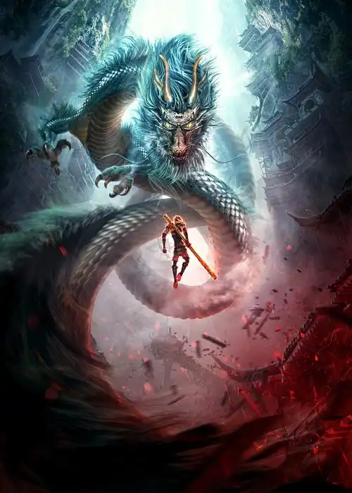 《大圣归来》中国龙版终极海报_赵力johnny-站酷zcool