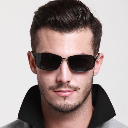 男士太阳镜偏光男潮人铝镁开车驾驶墨镜潮可配有度数近视太阳镜