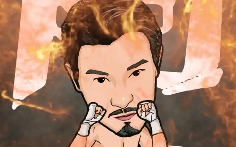 大陶画大咖—刘德华百部电影漫画海报之《阿虎》_哔哩哔哩_bilibili