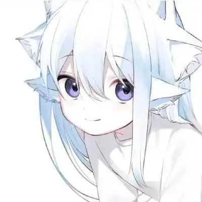 可爱动漫二次元呆萌女生头像图片