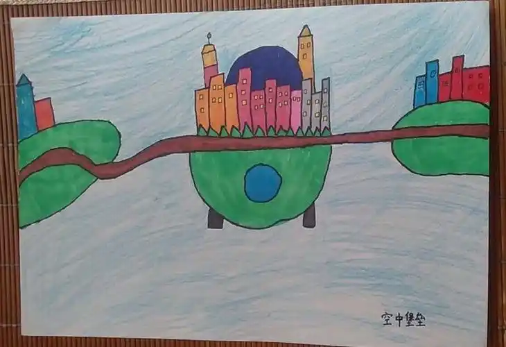 《我们的现在和将来》绘画作品展示