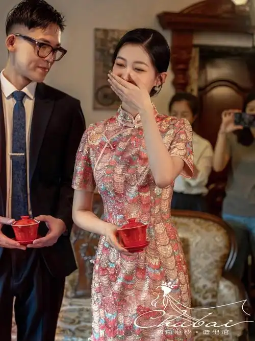 一眼心动的人鱼姬旗袍