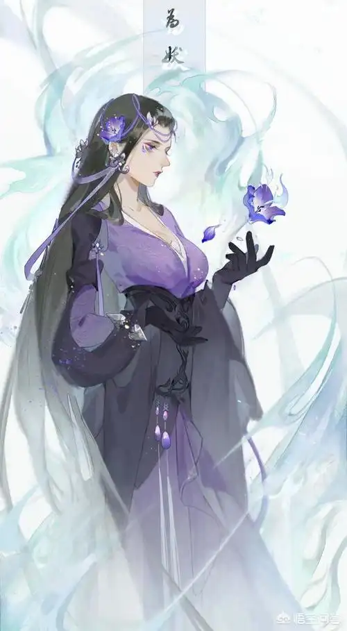 头条问答 - 大家有没有唯美的古风紫衣少女图?(4个回答)