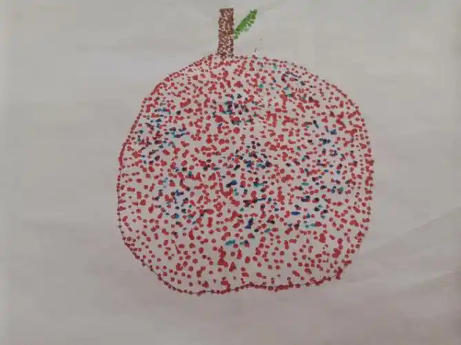 创意美术点彩画