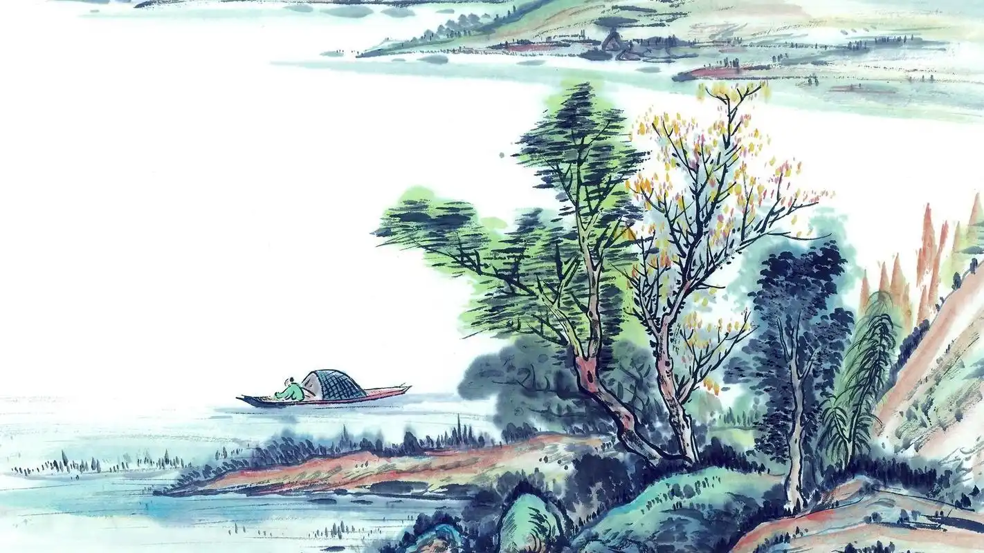 山水水墨山水关情,高清图片,艺术壁纸-回车桌面