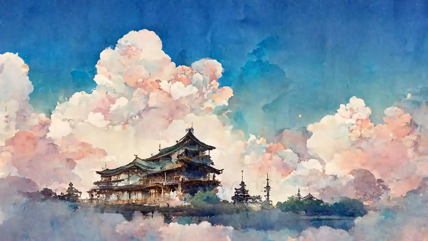 云顶天宫水彩版.走,长白山#盗墓笔记 #云顶天宫 #张起灵 - 抖音