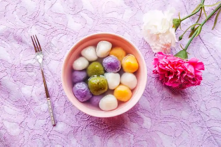 彩色蔬菜汤圆 一人食