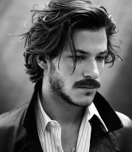 男士微卷中长发发型图片睡不醒style