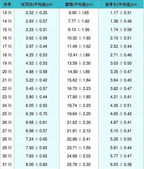 免费文档 所有分类 胎儿b超正常参数值 第1页 (共2页,当前第1页) 的