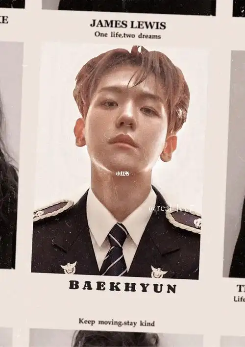 边伯贤证件照关于我找不到这种类型的边伯贤证件照所以自己p了一张的