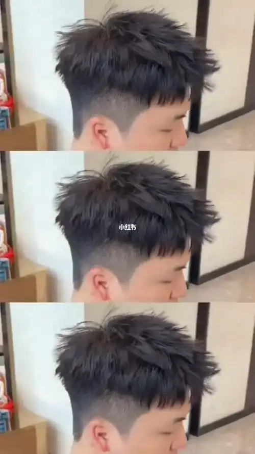 碎盖烫烫型不烫卷的发型阳光帅气重庆烫发