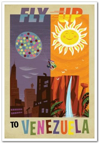 飞屋环游记/动画卡通动漫儿童电影海报/艺术电影/装饰画/原版授权