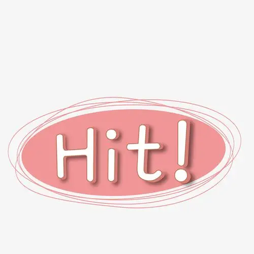 红色标签可爱英文