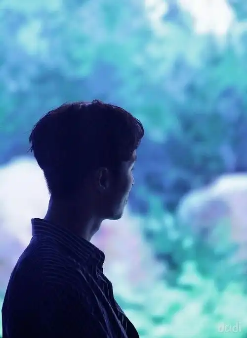 [张艺兴][分享]171005 大概是落入凡间的天使 剪影里依然有xback喜欢