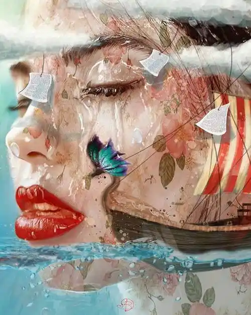 土耳其设计师超现实主义插画作品