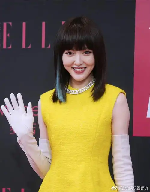 真生图视觉中国发布的elle红毯女明星生图