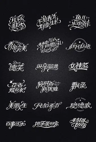 设计佳作 字体标志