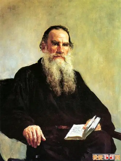 托尔斯泰像_列宾人物肖像画油画作品赏析