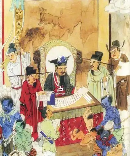 十殿阎王揭秘神话传中的十殿阎罗王