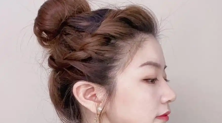 高颅顶丸子头,让你瞬间变高每天跟新发型  发型控的姐妹们get起来