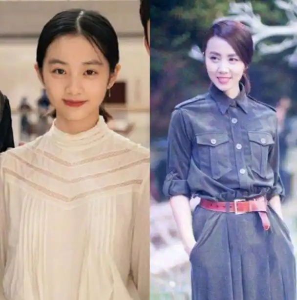 14岁黄多多被孙莉晒照,母女2张脸如复制粘贴,五官却不像黄磊