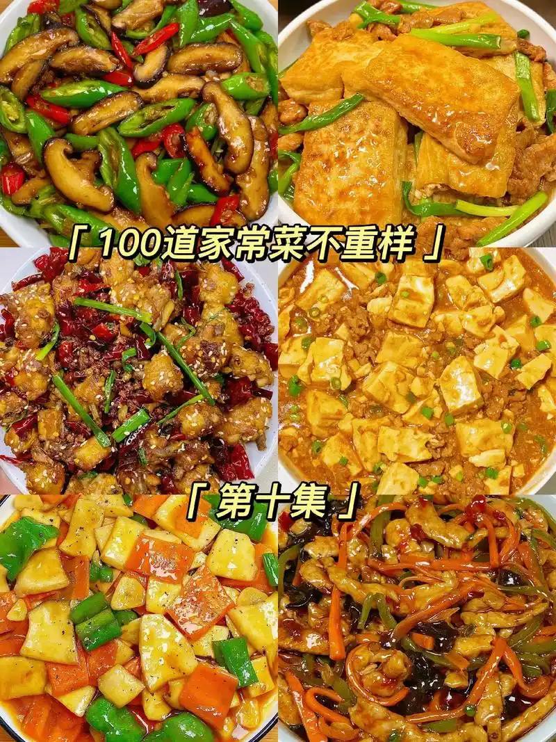 100道家常菜菜谱不重样(十)唯有美食不可辜负,饱餐一顿才是 - 抖音