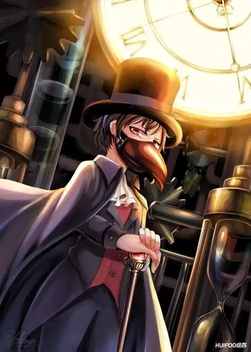 假面的背后鸟嘴面具