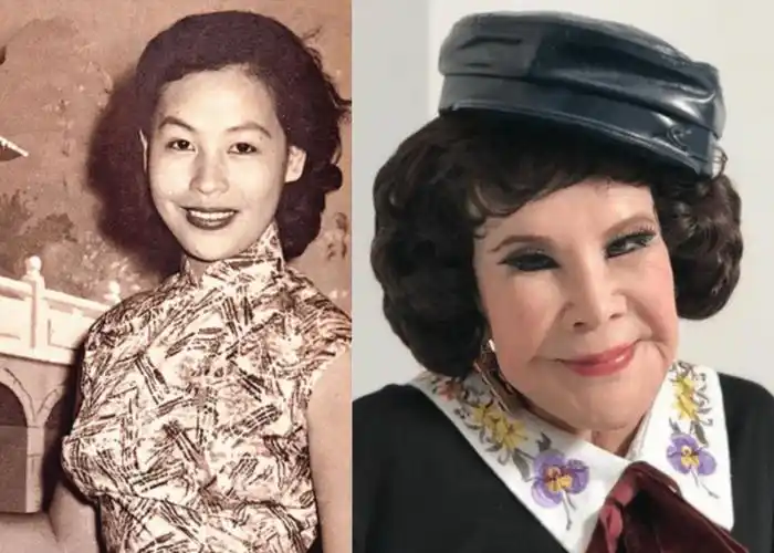 从媒体曝光的画面中不难看到,当天黄夏蕙打扮的华丽,她穿着一条镶满