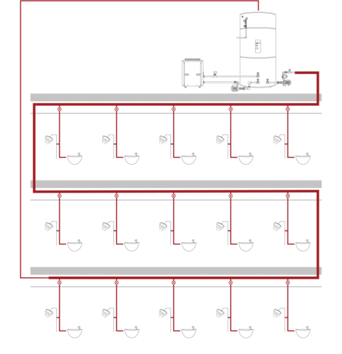 华池县酒店热水系统方案 案例三