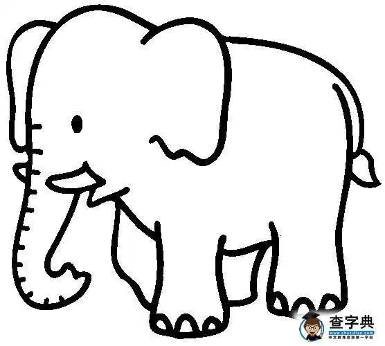 可爱动物简笔画图片简单简笔画 | 动物简笔画绘画幼儿园教资动物简笔