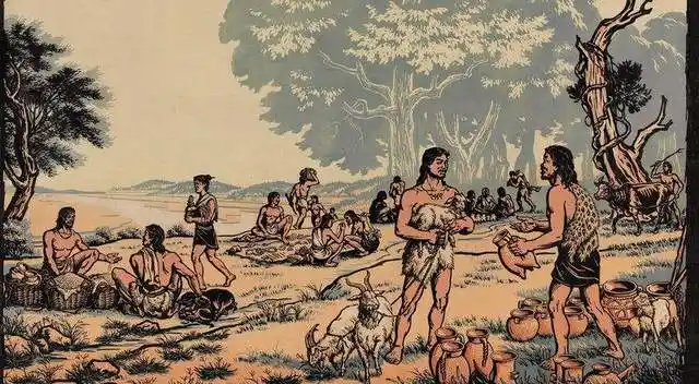 它从人类"刀耕火种"时代就已经开始流行了,可以说,起源于原始社会