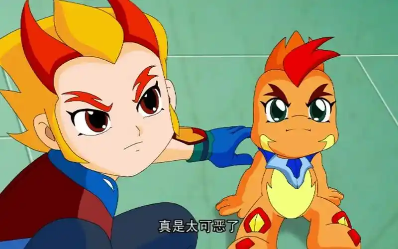 【晶码战士】火麒麟兽vs痒痒兽