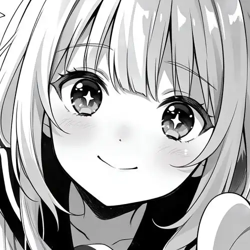 线条动漫头像女可爱💕