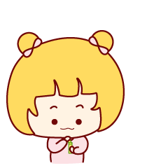 女孩呆萌可爱泡泡gif动图_动态图_表情包下载_soogif
