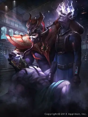 nwa艺术家oliver liu作品《undead king》