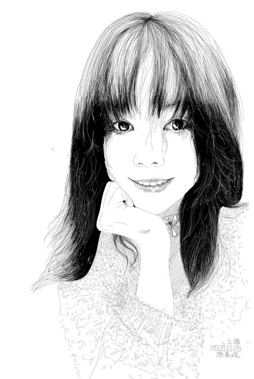 原创绘画作品商业肖像画