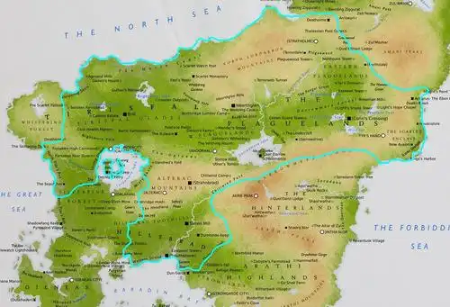 洛丹伦在哪个位置呀?谁有具详细文字注明的地图呢?