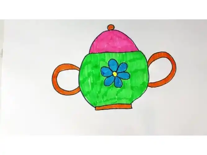 儿童画画手绘零基础学画画爱画画简笔画