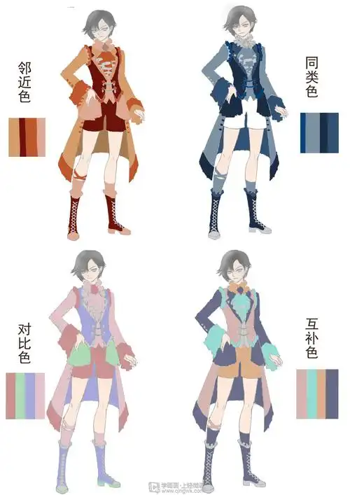 服装颜色搭配「服装颜色搭配图」