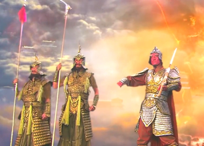 或天庭各大神仙举办的宴会时,人们首先想到的就是从南天门进入天庭