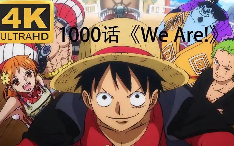 【4k60fps】海贼王1000话纪念op《we are!》